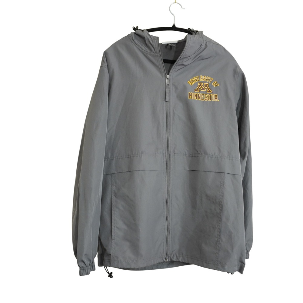 Champion University of Minnesota Golden Gophers Windbreaker Jacket Mens Medium